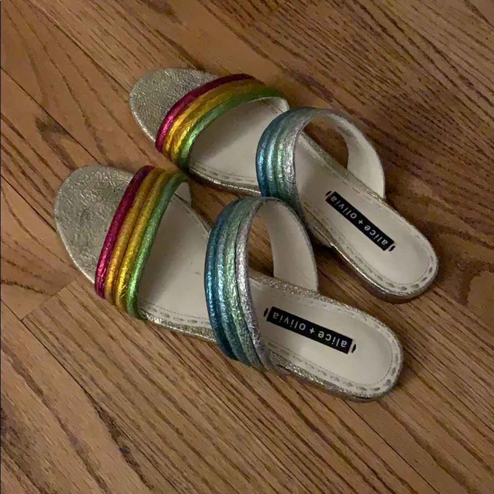 Alice and Olivia Slide Sandals